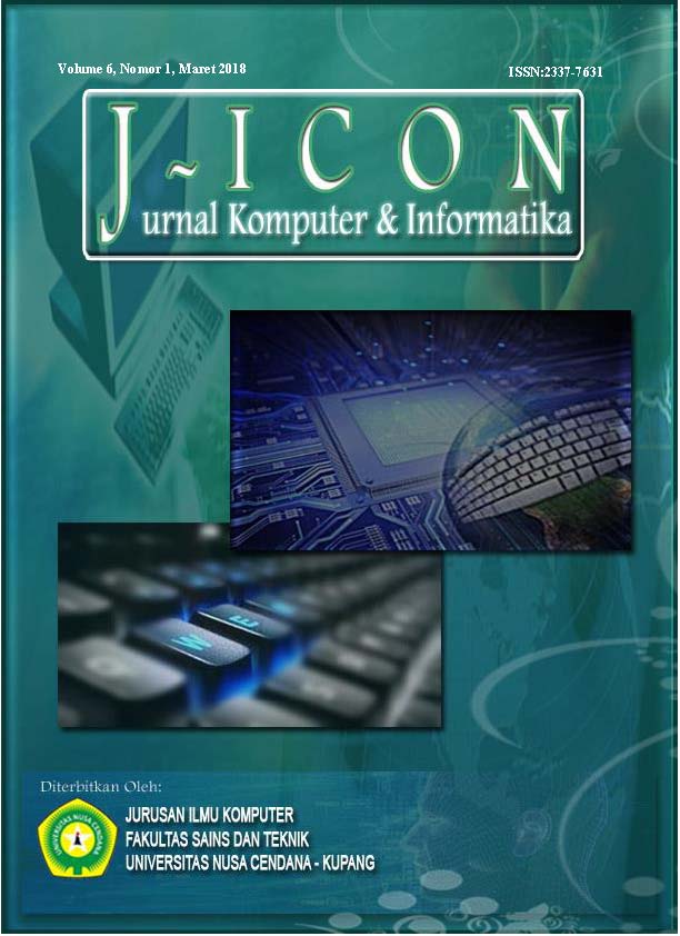 Jurna Komputer & Informatika Vol 6 no 1 Maret 2018