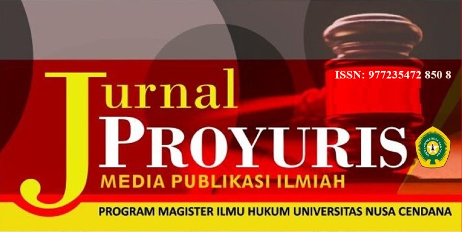 JURNAL HUKUM PROYURIS