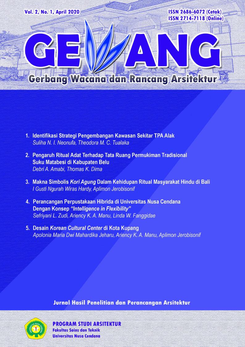 Jurnal Gewang Volume 2 Nomor 1 April 2020 Universitas Nusa Cendana